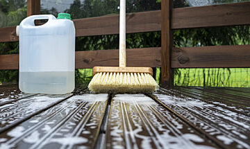 basic deck cleaning