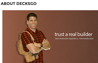 Rich Bergman, founder and owner of decksgo.com.